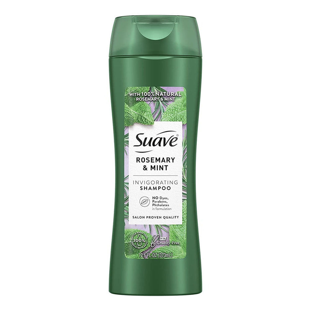 Suave Professionals Invigorating Shampoo, Rosemary Mint, 12.6 Oz